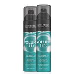 John Frieda Volume Lift Hairspray for Fine or Flat Hair, 10 Ounces (Pack of 2), Safe for Colour-Treated Hair, Volumizing Hair Nourishing Spray with Air-Silk Technology
