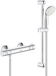 GROHE Grohtherm 800 Thermostatic Shower Mixer 1/2" with Shower Set Chrome 34565001