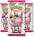 151 Korean 3 Booster Packs | TCYM A