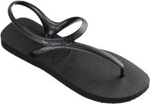 Havaianas, Women's, Flash Urban, Beach Sandals, Black, 6/7 UK