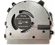 Fleshy Leaf CPU Cooling Fan Replacement for Dell Inspiron (13-7390 2-in-1) (13-7391 2-in-1) I7391-7520BLK I7391-5537SLV 2in1 Series 023.100GI.0011 0HYPYN (Long)