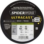 SpiderWire Superline Ultracast Braid, Ultimate Braid-Moss Green, 20lb | 9kg, 164yd | 150m Fishing Line