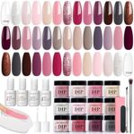 AZUREBEAUTY 31 Pcs Dip Powder Nail 