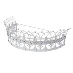 Creative Co-op Canopy Crown, White