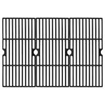 GFTIME 43 x 21CM Cast Iron Cooking Grates for CharBroil Gas2Coal 330, Charbroil Advantage Series, Barbecook Siesta 310, Landmann Triton 3&4, Profi Cook PC-GG 1058/1059, Spare Parts 3 Pieces