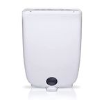 Meaco Portable Dehumidifier DD8L Junior - Compact Desiccant Dehumidifier - Best For Small Homes & Outdoor Spaces - Prevent Condensation, Mould & Damp - 18 x 35 x 50 cm White