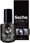 Seche Ultra-V UV Gel Top Coat Nail Polish - Clear Topcoat Gel Nail Polish, Quick-Dry & Long-Wearing Soak Off Lamp, Salon & At-Home Use, 0.5 fl oz