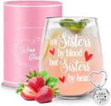 Friendship Gifts for Women Wine Gla