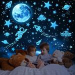 Glow in The Dark Stickers 1199pcs L