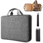 ZINZ Slim Expandable Laptop Case 13 Inch Sleeve Upgraded Protective Durable Recycled Briefcase for 13" MacBook Air/Pro M1/M2, iPad Pro 12,9, Surface Pro 3/4/5/6/2017 12.3",XPS 13,D01G03