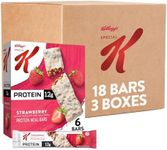 Kellogg's Special K Protein Meal Bars, 12g Protein, Meal Replacement, Strawberry (3 Boxes)