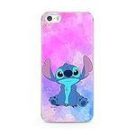 ERT GROUP mobile phone case for Apple Iphone 5/5S/SE original and officially Licensed Disney pattern Stitch 006 optimally adapted to the shape of the mobile phone, case made of TPU