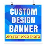 Custom Banner Backdrop, Personalized Outdoor Banners and Signs Customize for Birthday Party Business Graduation Decor Wedding