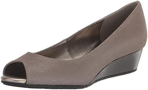 Bandolino Women's Candra Pump, Silver Metal 040, 6.5