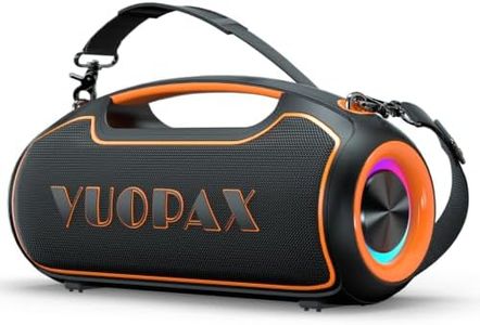 VUOPAX Bluetooth Speaker, 200W Peak Portable Speakers Wireless w/Bass Boost