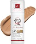 EltaMD UV Restore Tinted Face Sunscreen, SPF 40 Tinted Mineral Sunscreen for Sun Damaged Skin Repair, Improves Skin Suppleness and Moisture Retention, Dermatologist Recommended, 2 oz Tube