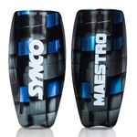 Synco Shin Guard for Football | Slipin Shin Guard for Extra Protection and Comfort | Football Shin Guards for Youth and Adults | Shin Guard for Football Training & Matches | Medium Size (Maestro)