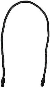 Crystal Quest Flexible Replacement Handle for Bath Ball Water Filter - Adjustable Strap Design - Fits Crystal Quest Bath Balls - Black - Durable Flexible ABS Material