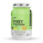 Olympia Nutrition whey protein 3x series is a combination of whey protein concentrate and isolate 2lbs(907 gm double rich chocolate (Malayi Kulfi)