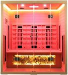 KUNSANA 3 Person Infrared Sauna, Ce
