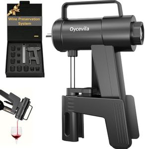 Revolutionary Wine Preservation System & Electric Opener: Built-In Aerator, 5-Week Vacuum Saver, and Precision Wine Dispenser | Luxury Wine Accessories for Discerning Wine Lovers