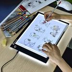 LED Copy Board Portable Tracing Light Box Super Thin Light Box Drawing (LB-A4-r)