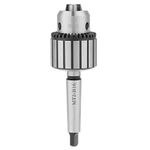 Lathe Drill Chuck,mt2 Drill Chuck Lathe rill Chuck,Lathe Drill Chuck for Lathe Tailstock Axminster Capacity Carbide Steel B16-MT2 Arbor Key Type Mini Tool MT2 Connecting Rods 1-13 mm Rotary,mt2 dril