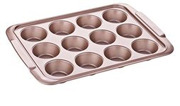 Tescoma 12 Muffins Pan, 39X28 Cm Delicia Gold, Assorted, 39.6 x 27.7 x 4 cm