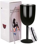 AMZUShome Stainless Steel Wine Glas