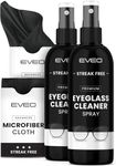 Eyeglass Cleaner Spray - Glasses Cleaner with Lens Cleaner for Eyeglasses | Eye Glass Cleaner, Glasses Cleaning kit