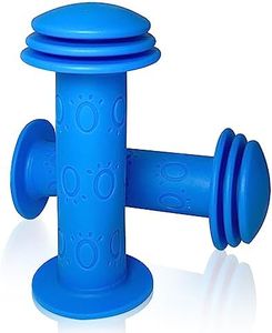 yuejuhe Puños Bicicleta Niño, 22mm Puños Scooter para Niños, Mangos Bici para Patinete Niño BMX Accesorios (Azul)