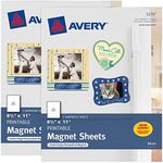 Avery Printable Magnet Sheets, 8.5"