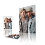 Photo Canvas Your Image | framed canvas Prints from Photos canvas Prints from Photos | Customise Your Photo for Perfect Family Picture for Living Room Kitchen ready to hang 91x61cm (36x24In)