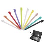 10Pcs Stylus Pens Compatible with Nintendo DS,9 x 0.5cm Mini Stylish Colorful Touch Screen Stylus Pen Plastic Replacement Stylus Touch Pen in Vibrant Colors Compatible with Nintendo Most Model GamePad