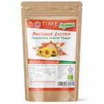 Organic Sunflower Lecithin Powder - 17% Phosphatidylcholine - Vegan - GMP Standard (300g Powder Pouch)