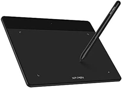 XP-PEN Deco Fun S Drawing Tablet 6.3＂x 4＂OSU tablet Graphics Pad Digital Writing Board Supports Windows, Mac, Linux and Chromebook (Classic Black)