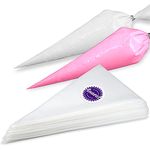 Anaeat Pastry Piping Bags Anti Burst - Extra Thick 100 Pack Cake Decorating Bags, Disposable Icing Bags for Cakes, Cupcakes, Cookies & Frosting - Professional Baking Tools for Bakers (30cm, Thickened)