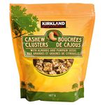 KIRKLAND SIGNATURE Cashew Cluster with Almonds and Pumpkin Seeds, 32 Ounce