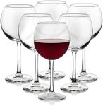 Libbey Vina Red Balloon Wine Glasse