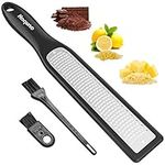 Haquno Lemon Zester, Grater Zester — Parmesan Cheese Lemon, Ginger, Garlic, Nutmeg, Chocolate, Vegetables, Fruits - Razor-Sharp Stainless Steel Blade...