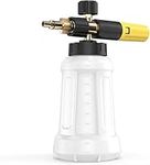 DANCINGBOAR Snow Foam Lance Compatible with LAVOR/Parkside/Spear and Jackson Pressure Washer, Car Washer Sprayer Soap Nozzle Foam Cannon Bottle, 1L Adjustable Sprayer Soap Dispenser