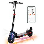 HITWAY Electric Scooter Adult 10 Inch, 15.6-27AH Battery 500W Motor, Foldabler, 3 Speed Modes, Maximum Speed 25KM/H, Tubeless Tire, Turn Signals, APP