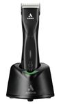 Andis 79170 Pulse Zr II 5-Speed Detachable Blade Clipper, Cordless, Removable Lithium Ion Battery - Black