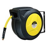 Amflo 588HR-RET Ultrapro Automatic Enclosed Air Hose Reel with 3/8" x 50' Hose, 1 Pack