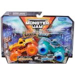 Monster Jam, Official El Toro Loco Earth Vs. Megalodon Surf 1:64 Scale Die-Cast Monster Trucks (Walmart Exclusive), Kids Toys for Boys Ages 3 and up