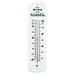 Greenhouse Thermometer - 240 mm Classic Garden Thermometer Gift For Outdoor Use In Garden Greenhouse Shed Allotment Accessories Ideal Gardening Gifts (Life is better in the garden)