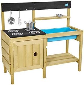 TP Toys Muddy Maker Mud Kitchen - Outdoor Kitchen Playset for Kids