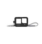 GoPro Silicone Sleeve + Lanyard Black Hot for HERO9/ Hero 10 Action Camera