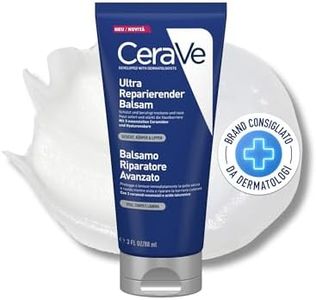 CeraVe Balsamo Riparatore Avanzato, Per Pelli Molto Secche e Ruvide, Azione Protettiva e Lenitiva, 24H di Idratazione, Con Vaselina, Acido Ialuronico e 3 Ceramidi, 88 ml