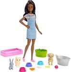 Barbie Plan ‘N' Wash Pets Doll and Playset